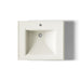 KOHLER K-2258-1 Memoirs 27-1/4" rectangular pedestal bathroom sink, biscuit - view 3