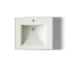 KOHLER K-2258-1 Memoirs 27-1/4" rectangular pedestal bathroom sink, dune - view 3