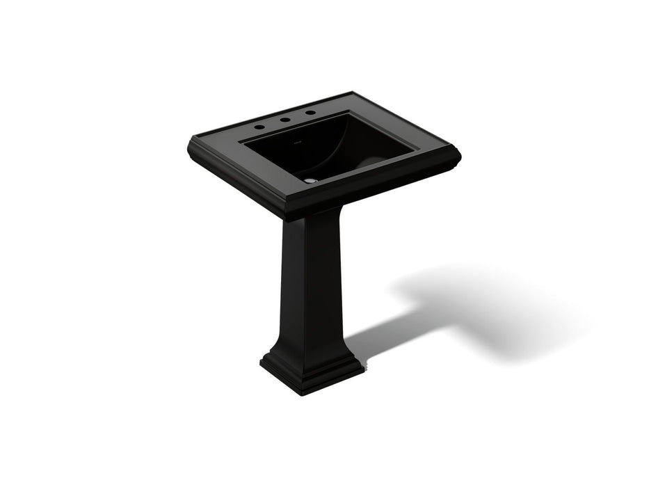 KOHLER K-2258-8 Memoirs 27-1/4" rectangular pedestal bathroom sink