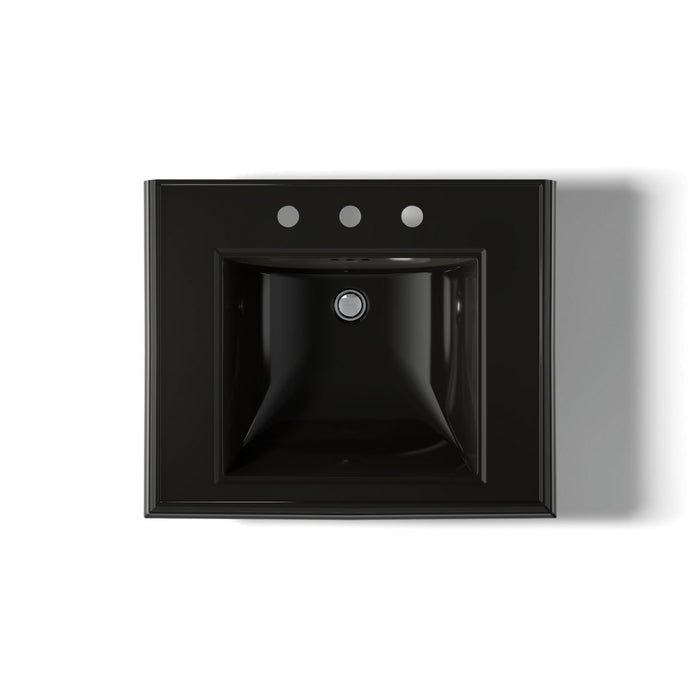KOHLER K-2258-8 Memoirs 27-1/4" rectangular pedestal bathroom sink