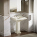 KOHLER KOHLER K-2259-1 Memoirs Pedestal/console table bathroom sink basin with single faucet-hole drilling
