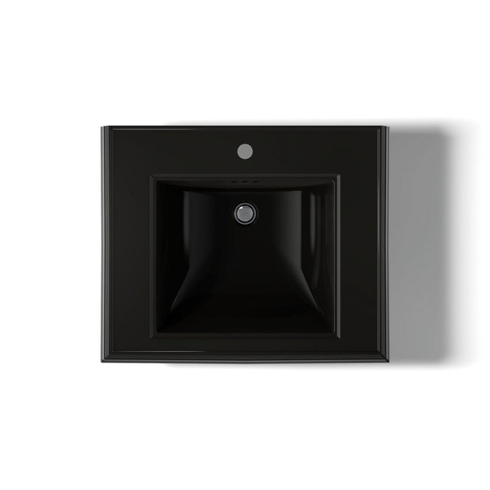 KOHLER K-2259-1 Memoirs Pedestal/console table bathroom sink basin with single faucet-hole drilling