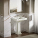 KOHLER KOHLER K-2259-1 Memoirs Pedestal/console table bathroom sink basin with single faucet-hole drilling