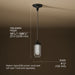3/4 view of product with dimensions