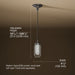 3/4 view of product with dimensions