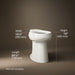 KOHLER KOHLER K-22661 Highline Tall elongated toilet bowl