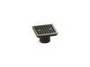 KOHLER Clearflo Square brass tile-in shower drain (drain body not included)