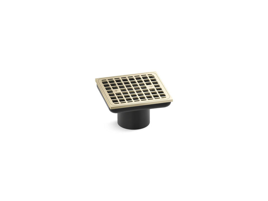 KOHLER Clearflo Square brass tile-in shower drain (drain body not included)