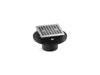 KOHLER Clearflo Square brass tile-in shower drain