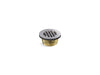 KOHLER K-22675 Round brass shower receptor drain
