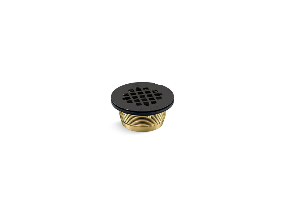 KOHLER Round brass shower receptor drain
