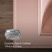 KOHLER K-2268-8 Memoirs 30-3/4" rectangular pedestal bathroom sink, 150th peachblow - view 2