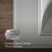 KOHLER K-2268-8 Memoirs 30-3/4" rectangular pedestal bathroom sink, ice grey - view 2