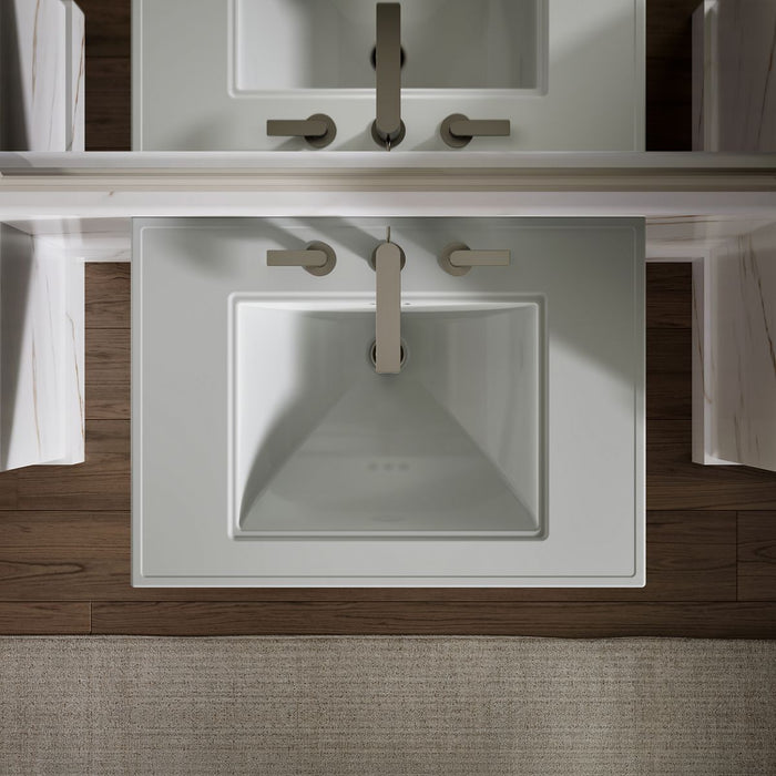 KOHLER K-2268-8 Memoirs 30-3/4" rectangular pedestal bathroom sink