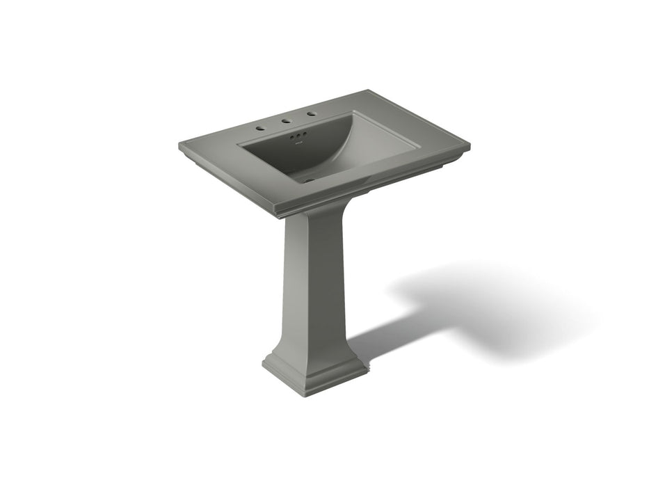 KOHLER K-2268-8 Memoirs 30-3/4" rectangular pedestal bathroom sink