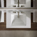 KOHLER K-2268-8 Memoirs 30-3/4" rectangular pedestal bathroom sink, white - view 5
