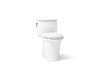 Kohler Harken One-piece compact elongated toilet with skirted trapway, 1.28 gpf