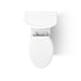 Kohler Harken One-piece compact elongated toilet with skirted trapway, 1.28 gpf