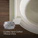 KOHLER K-2286-4 Devonshire 24-1/4" rectangular pedestal bathroom sink, biscuit - view 2