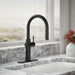 KOHLER Crue Pull-down kitchen sink faucet with three-function sprayhead