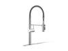 KOHLER Crue Semi-professional kitchen sink faucet with three-function sprayhead