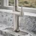 Kohler Crue Touchless pull-down kitchen sink faucet with three-function sprayhead