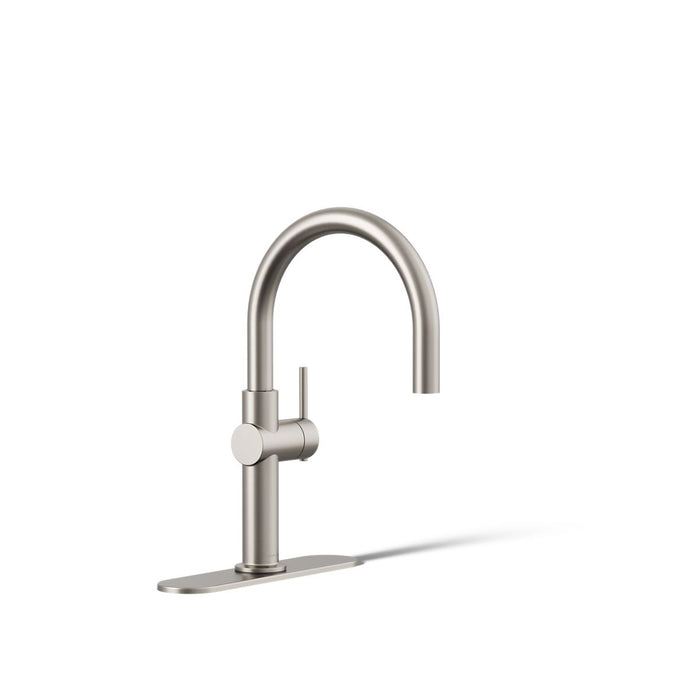 KOHLER K-22975 Crue Single-handle bar sink faucet, vibrant stainless - view 5