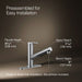 KOHLER Crue Pull-out kitchen sink faucet with three-function sprayhead