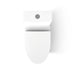 KOHLER Reach One-piece compact elongated toilet with skirted trapway, dual-flush