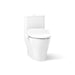 Kohler Reach Hidden cord one-piece compact elongated toilet with skirted trapway, dual-flush