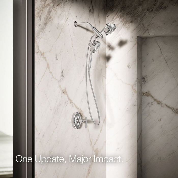 KOHLER K-23219 Purist 2-in-1 multifunction 2.5 gpm shower combo kit