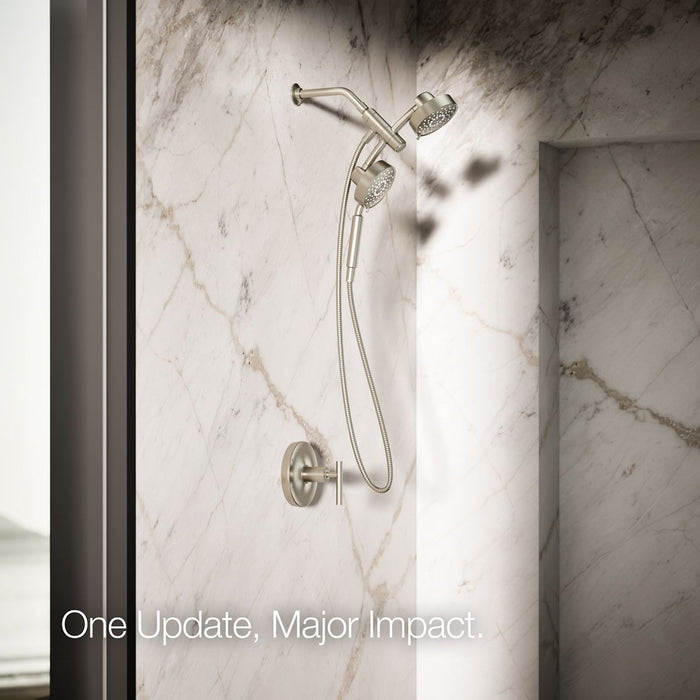 KOHLER K-23219 Purist 2-in-1 multifunction 2.5 gpm shower combo kit