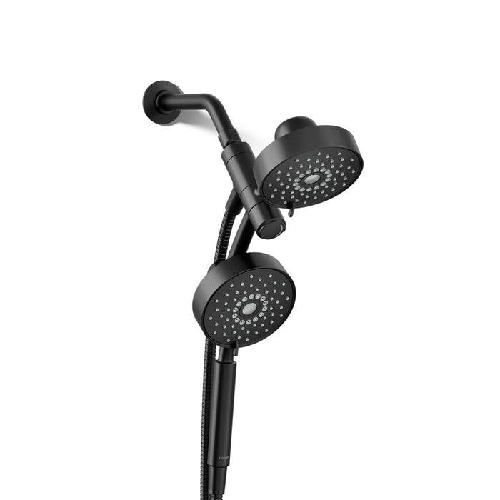KOHLER K-23219-G Purist 2-in-1 multifunction 1.75 gpm shower combo kit, matte black - view 4