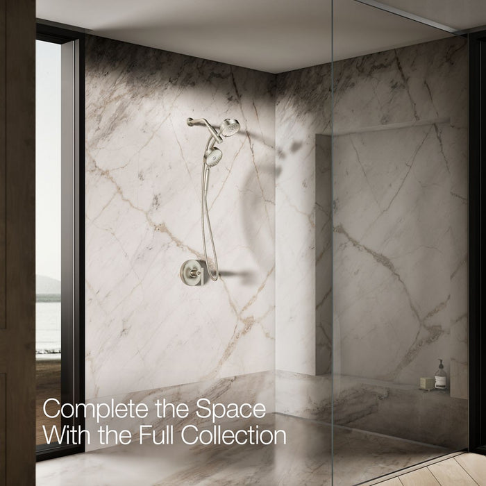 KOHLER K-23219-G Purist 2-in-1 multifunction 1.75 gpm shower combo kit, vibrant brushed nickel - view 5
