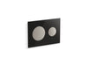 KOHLER K-23252-F Skim Dual-flush actuator plate for 2" x 4" in-wall tank and carrier system