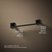 KOHLER KOHLER K-23286 Square 12" towel bar