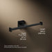 KOHLER Square Double toilet paper holder