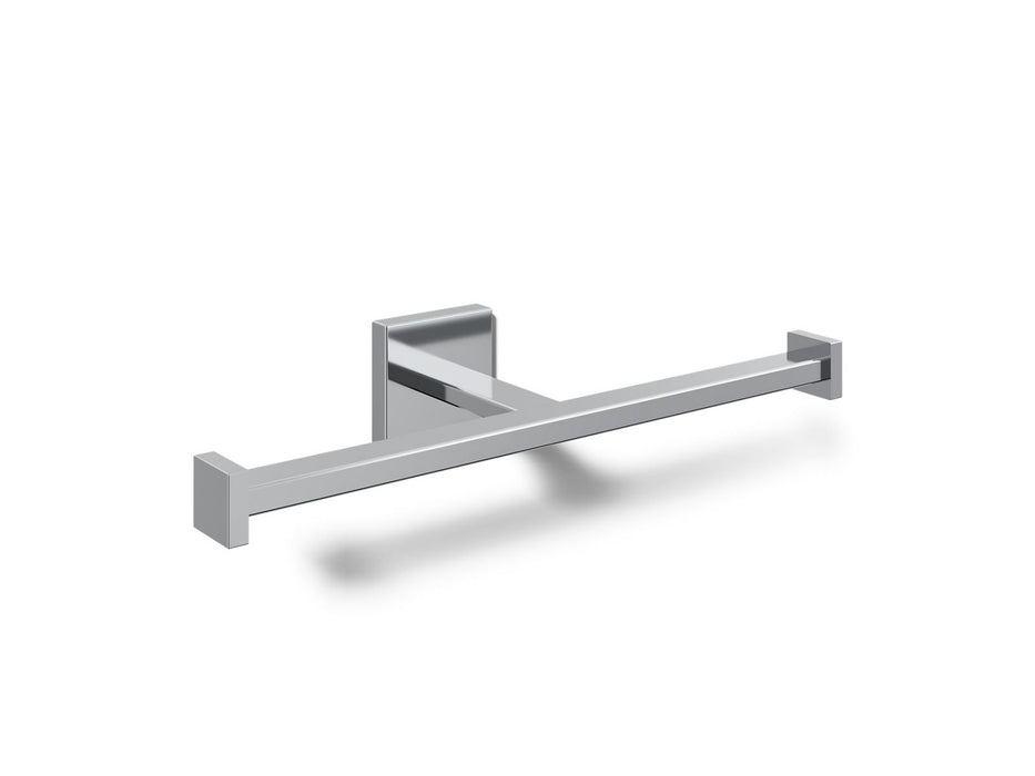 KOHLER Square Double toilet paper holder