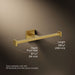 KOHLER Square Double toilet paper holder