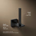 Kohler Square Vertical toilet paper holder