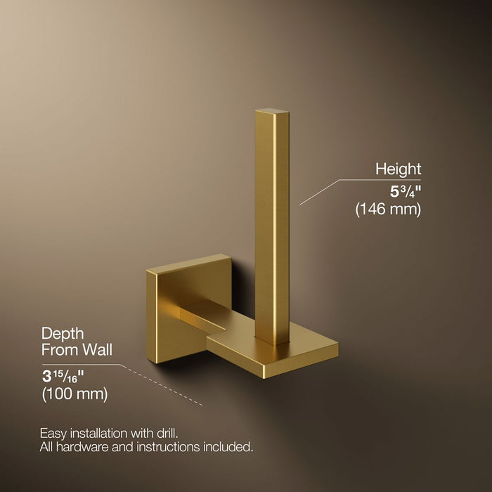 Kohler Square Vertical toilet paper holder
