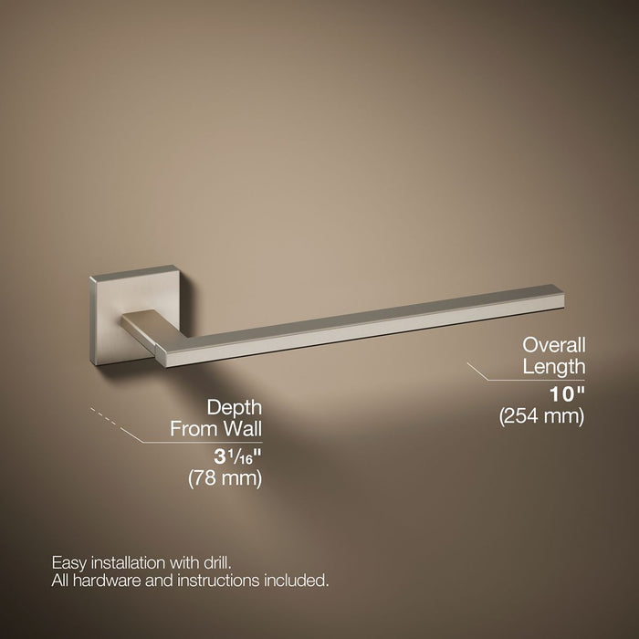 KOHLER KOHLER K-23291 Square Towel arm