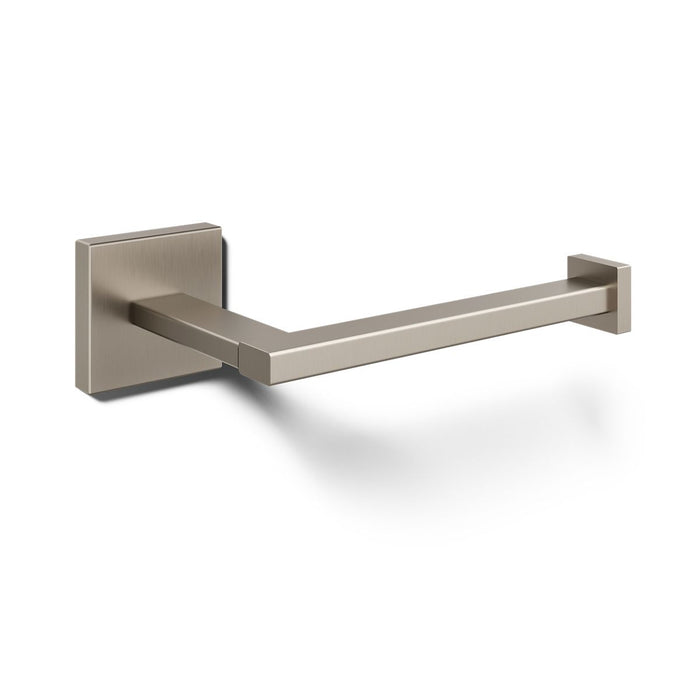 KOHLER K-23292 Square Toilet paper holder, vibrant brushed nickel - view 4