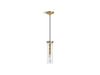 KOHLER K-23339-PE01 Damask 4" pendant, moderne brushed gold
