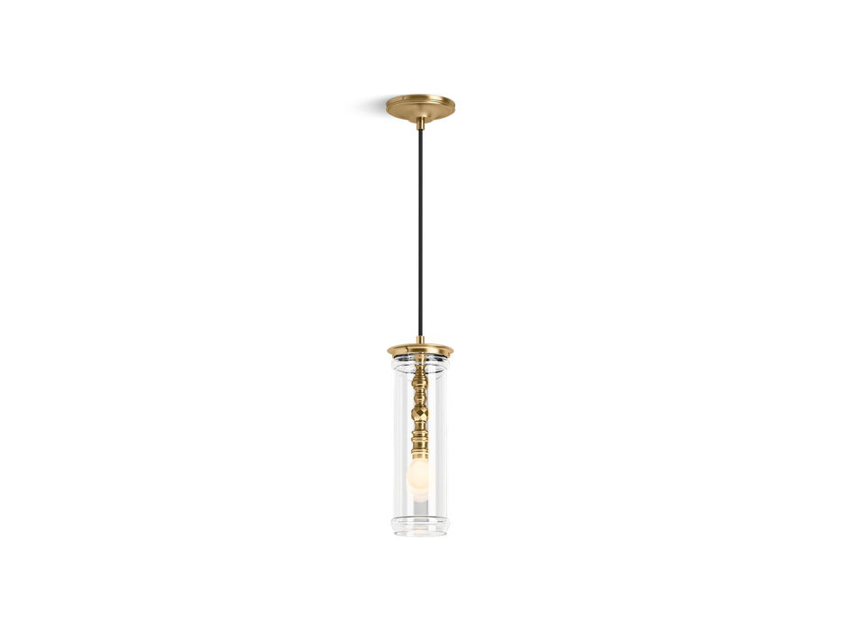 KOHLER K-23339-PE01 Damask 4" pendant, moderne brushed gold - view 2