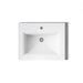 KOHLER K-2337-1 Memoirs 22-3/4" rectangular drop-in bathroom sink, white - view 3