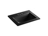 Kohler Memoirs 22-3/4" rectangular drop-in bathroom sink