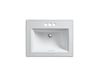 Kohler Memoirs 22-3/4" rectangular drop-in bathroom sink