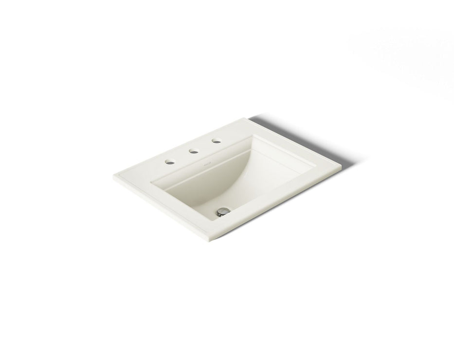 Kohler Memoirs 22-3/4" rectangular drop-in bathroom sink