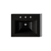 KOHLER K-2337-8 Memoirs 22-3/4" rectangular drop-in bathroom sink, black black - view 3
